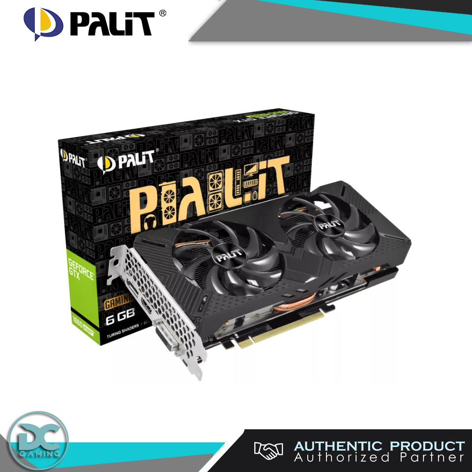 Palit GTX 1660 Super GAMING PRO 6GB GDDR6 192 BIT [NO RGB] [DUAL FAN]
